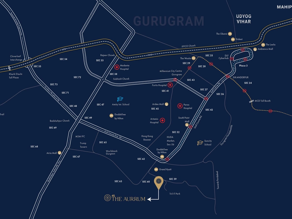 4S The Aurrum, Sector 59, Gurgaon