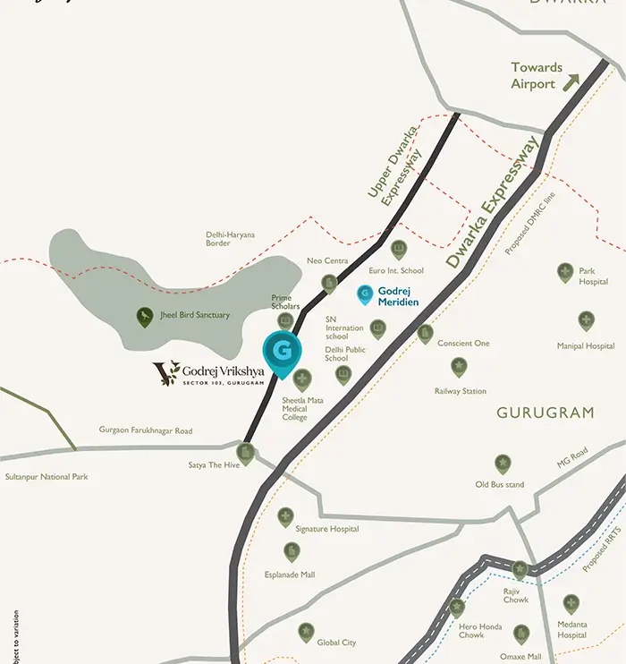 Godrej Vrikshya, Sector 103, Dwarka Expressway, Gurgaon